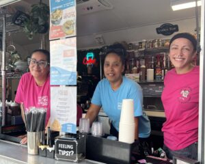 The Mocha Motion Coffee team ready to serve at the Elizabethtown Fair 2026.